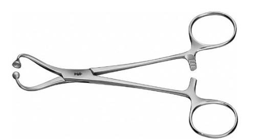 КОРНЦАНГ ДЛЯ БІЛИЗНИ, ВИГНУТИЙ, 140 ММ